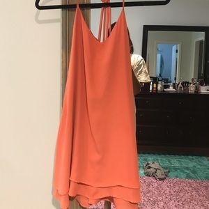 orange dress SZ S